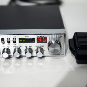 Radio Transmisor CB AM/SSB UNIDEN PC122XL Banda Ciudadana con Bandas Laterales 40 Canales